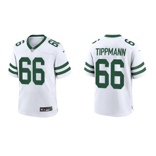 Joe Tippmann Youth Jets White Legacy Game Jersey