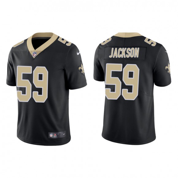 Men's New Orleans Saints Jordan Jackson Black Vapor Limited Jersey