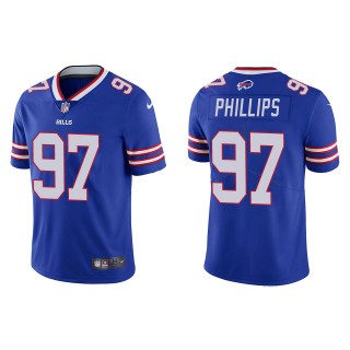Men's Buffalo Bills Jordan Phillips Royal Vapor Limited Jersey