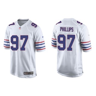 Men's Buffalo Bills Jordan Phillips White Alternate Game Jersey