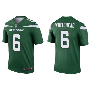Men's New York Jets Jordan Whitehead Green Legend Jersey