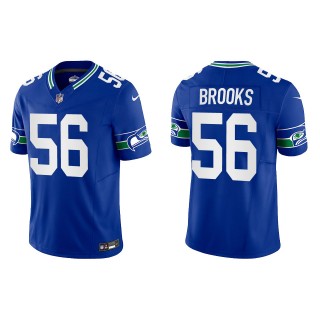 Jordyn Brooks Seattle Seahawks Royal Throwback Vapor F.U.S.E. Limited Jersey
