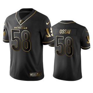 Joseph Ossai Bengals Black Golden Edition Vapor Limited Jersey