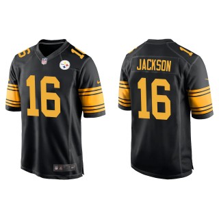 Men's Pittsburgh Steelers Josh Jackson Black Alternate Game Jersey