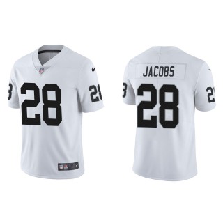 Men's Las Vegas Raiders Josh Jacobs White Vapor Limited Jersey