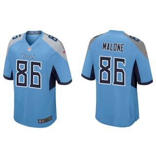 Men's Tennessee Titans Josh Malone Light Blue Game Jersey