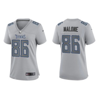 Josh Malone Women's Tennessee Titans Gray Atmosphere Fashion Game Jersey