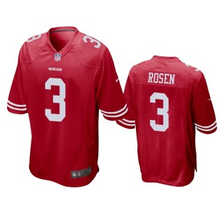 San Francisco 49ers Josh Rosen Scarlet Game Jersey