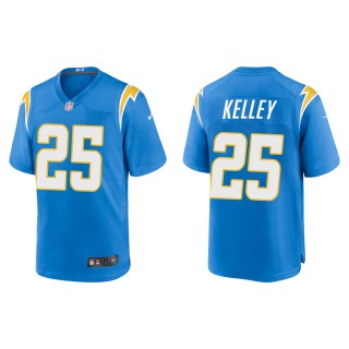 Men's Los Angeles Chargers Joshua Kelley Powder Blue Game Jersey