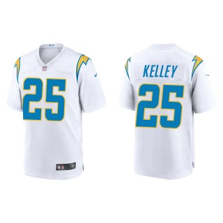 Men's Los Angeles Chargers Joshua Kelley White Game Jersey