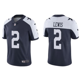Men's Dallas Cowboys Jourdan Lewis Navy Alternate Vapor Limited Jersey