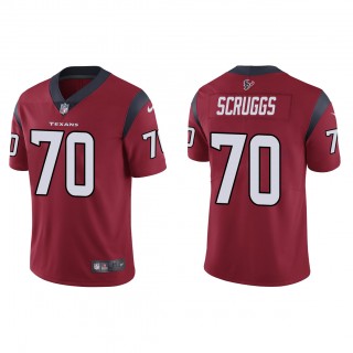 Juice Scruggs Red 2023 NFL Draft Vapor Limited Jersey