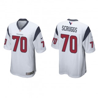 Juice Scruggs White 2023 NFL Draft Game Jersey