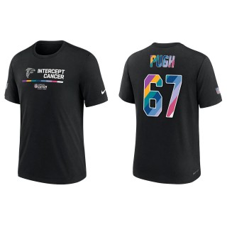 Justin Pugh Arizona Cardinals Black 2022 NFL Crucial Catch Performance T-Shirt