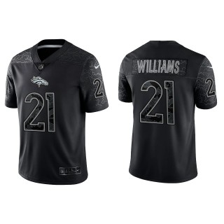 K'Waun Williams Denver Broncos Black Reflective Limited Jersey