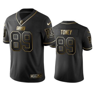 New York Giants Kadarius Toney Black Golden Edition Jersey