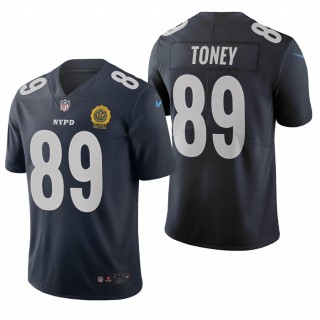 Kadarius Toney 2021 NFL Draft Jersey Giants Navy City Edition