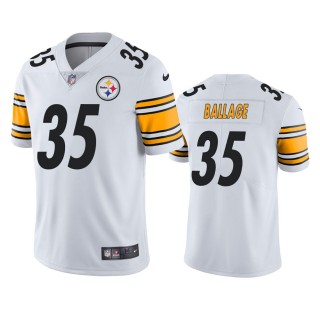 Kalen Ballage Pittsburgh Steelers White Vapor Limited Jersey