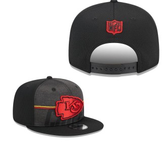 Men's Kansas City Chiefs Black 2023 NFL Training Camp Team Colorway 9FIFTY Snapback Hat
