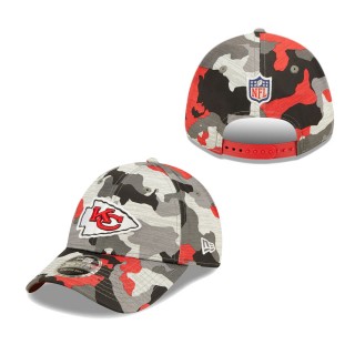 Men's Kansas City Chiefs Camo 2022 NFL Training Camp Official 9FORTY Adjustable Hat