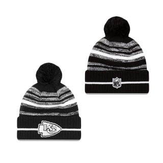 Kansas City Chiefs Cold Weather Black Sport Knit Hat