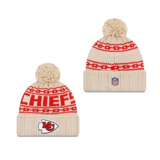 Kansas City Chiefs Cold Weather Women's Pom Knit Hat