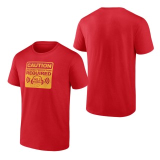 Men's Kansas City Chiefs Fanatics Branded Red Open Receiver T-Shirt