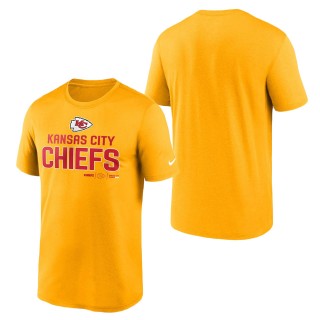 Kansas City Chiefs Gold Legend Community T-Shirt