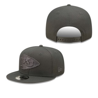 Men's Kansas City Chiefs Graphite Color Pack 9FIFTY Snapback Hat