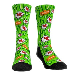 Kansas City Chiefs NFL x Nickelodeon Slime Crew Socks
