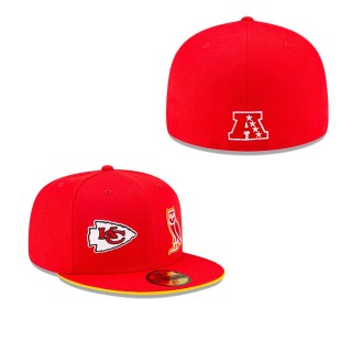 Kansas City Chiefs Red OVO x NFL 59FIFTY Fitted Hat