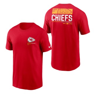 Men's Kansas City Chiefs Red Team Incline T-Shirt