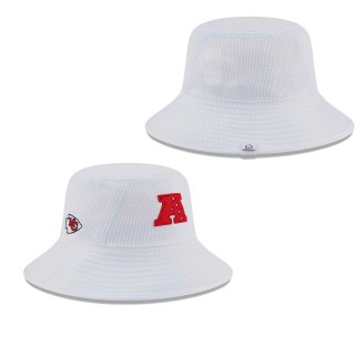 Men's Kansas City Chiefs White 2023 NFL Pro Bowl Bucket Hat