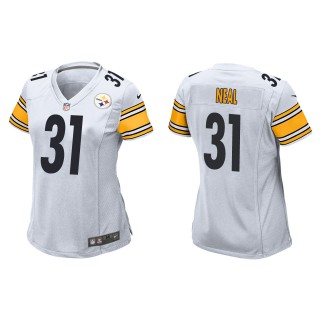 Women's Steelers Keanu Neal White Game Jersey