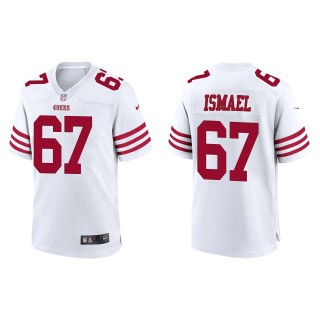 Men's San Francisco 49ers Keith Ismael White Game Jersey
