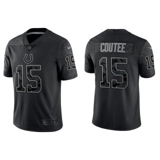 Keke Coutee Indianapolis Colts Black Reflective Limited Jersey