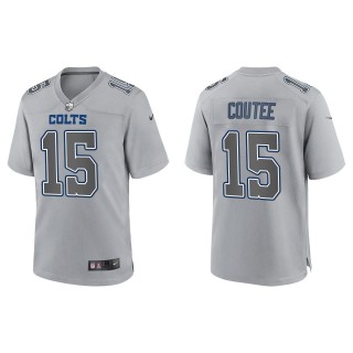Keke Coutee Men's Indianapolis Colts Gray Atmosphere Fashion Game Jersey