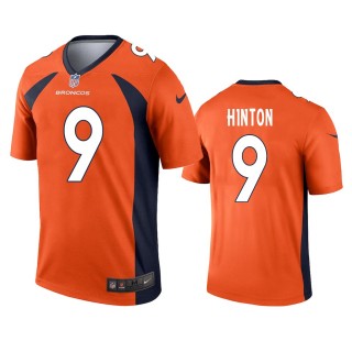 Denver Broncos Kendall Hinton Orange Legend Jersey - Men's
