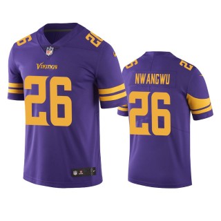 Color Rush Limited Minnesota Vikings Kene Nwangwu Purple Jersey