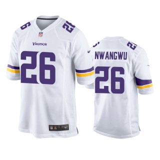 Minnesota Vikings Kene Nwangwu White Game Jersey