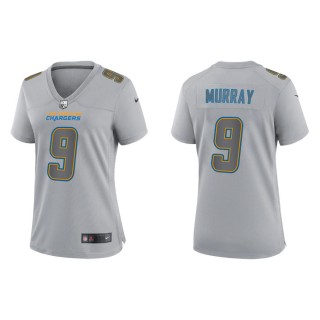 Kenneth Murray Women's Los Angeles Chargers Gray Atmosphere Fashion Game Jersey