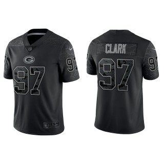 Kenny Clark Green Bay Packers Black Reflective Limited Jersey