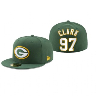 Green Bay Packers Kenny Clark Green Omaha 59FIFTY Fitted Hat