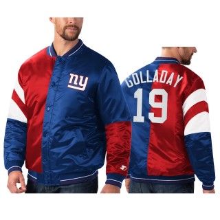 Giants Kenny Golladay Royal Red Split Jacket