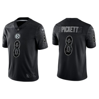 Kenny Pickett Pittsburgh Steelers Black Reflective Limited Jersey