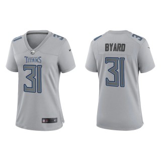 Kevin Byard Women's Tennessee Titans Gray Atmosphere Fashion Game Jersey