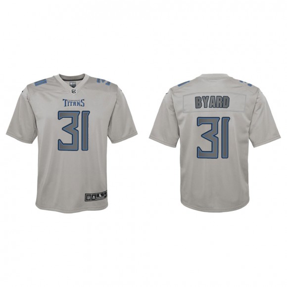 Kevin Byard Youth Tennessee Titans Gray Atmosphere Game Jersey