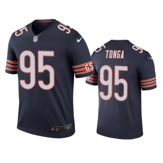 Chicago Bears Khyiris Tonga Navy Color Rush Legend Jersey