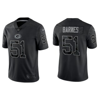 Krys Barnes Green Bay Packers Black Reflective Limited Jersey