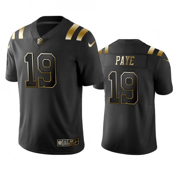 Kwity Paye Colts Black Golden Edition Vapor Limited Jersey
